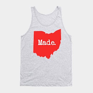 Ohio Made OH Red Tank Top